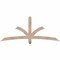 Ekena Millwork Davenport Smooth Timber Gable Bracket, Douglas Fir, 72"W x 30"H x 3 1/2"D x 3 1/2"F, 10/12 Pitch GBW072X30X0404DAV00SDF - alternate 1
